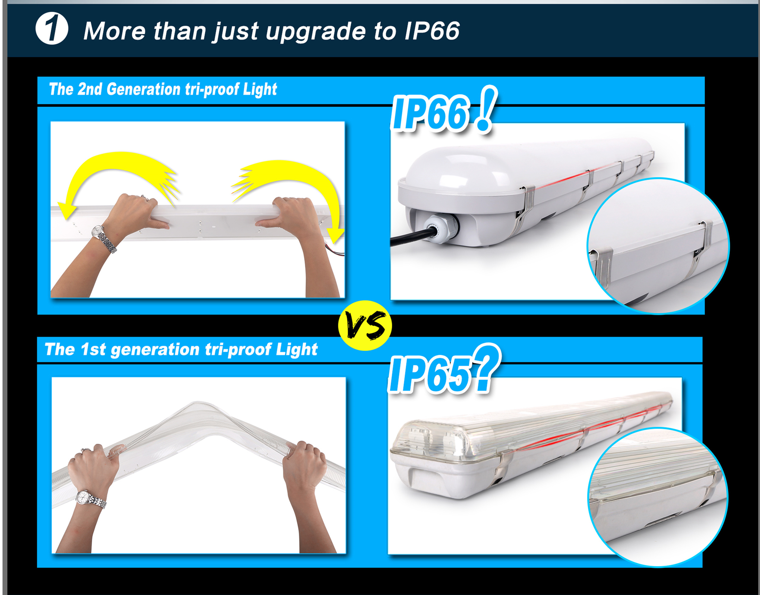 LED tri-proof light